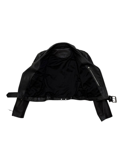 Chrome Hearts Leather Biker Jacket