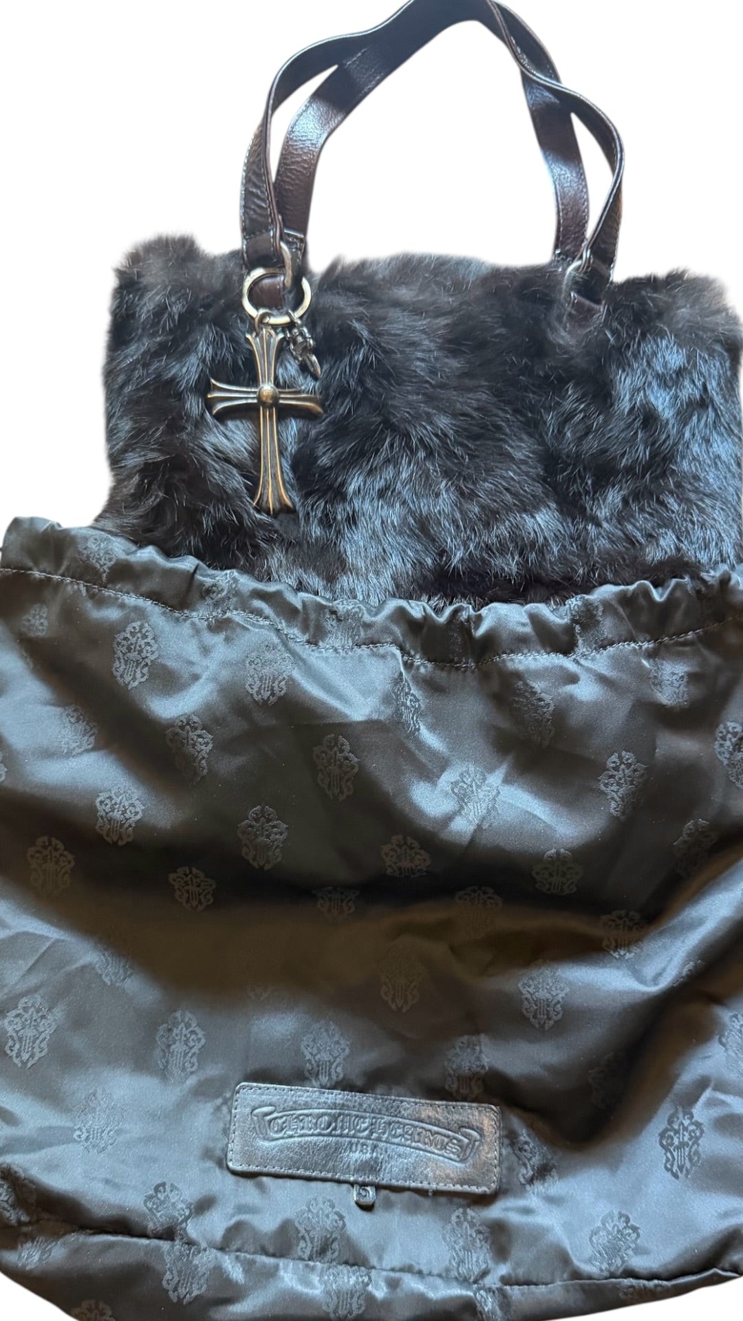 Chrome Hearts Fur Bag