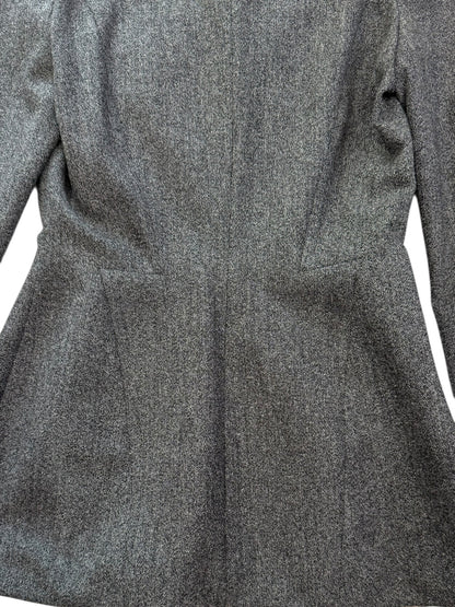 Hervé Léger Tailored Wool Jacket and Skirt Suit – Made in France – FR 38 / US 10