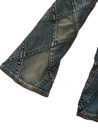 Junya Watanabe Comme des Garçons reconstructed denim jacket Rare