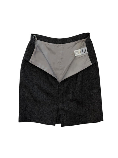 Hervé Léger Tailored Wool Jacket and Skirt Suit – Made in France – FR 38 / US 10