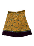 Voyage silk skirt