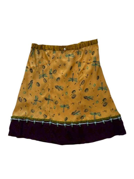 Voyage silk skirt