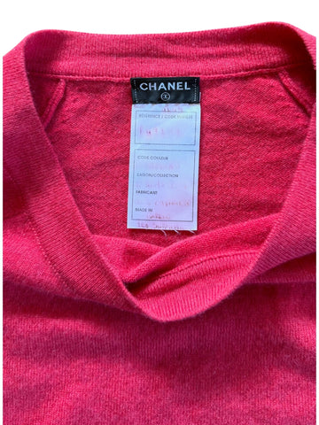 Chanel Cropped Cashmere Knit