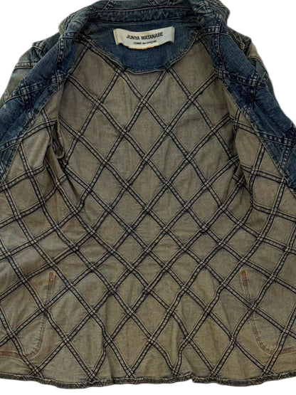 Junya Watanabe Comme des Garçons reconstructed denim jacket Rare