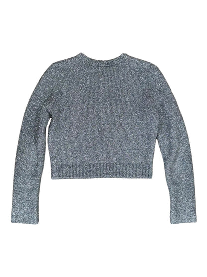 John Lawrence Sullivan Silver Glitter Knit