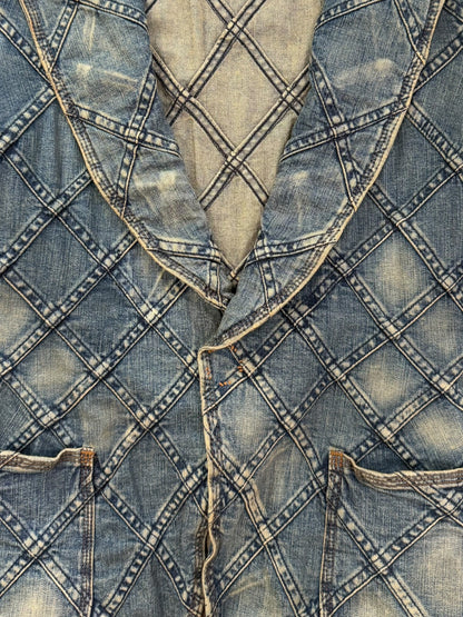 Junya Watanabe Comme des Garçons reconstructed denim jacket Rare