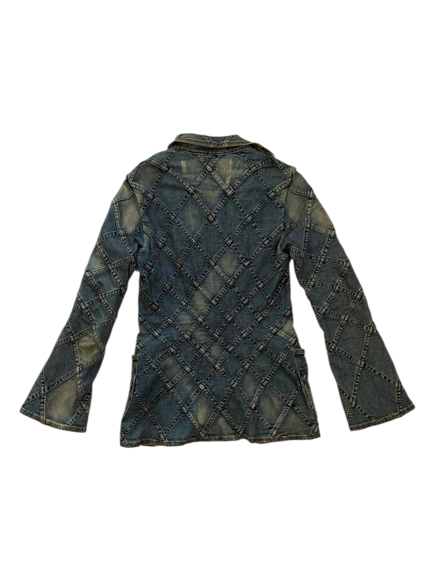 Junya Watanabe Comme des Garçons reconstructed denim jacket Rare