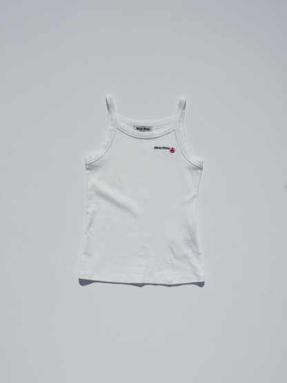 Petit Bateau X Miu Miu stretch jersey tank