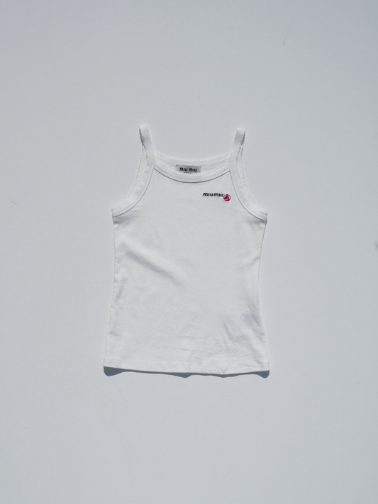 Petit Bateau X Miu Miu stretch jersey tank
