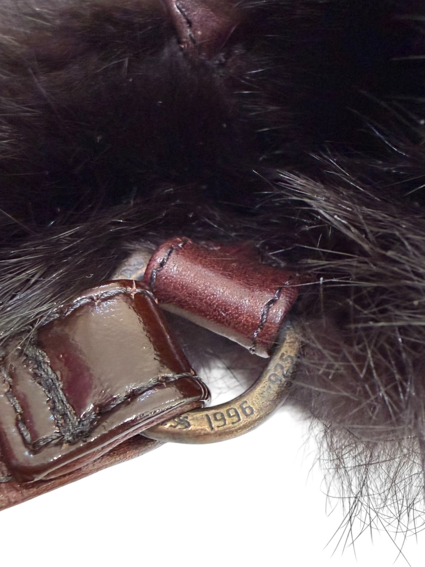 Chrome Hearts Fur Bag