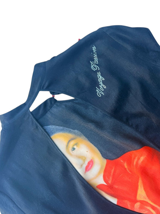 Voyage Printed Cheongsam-Style Dress