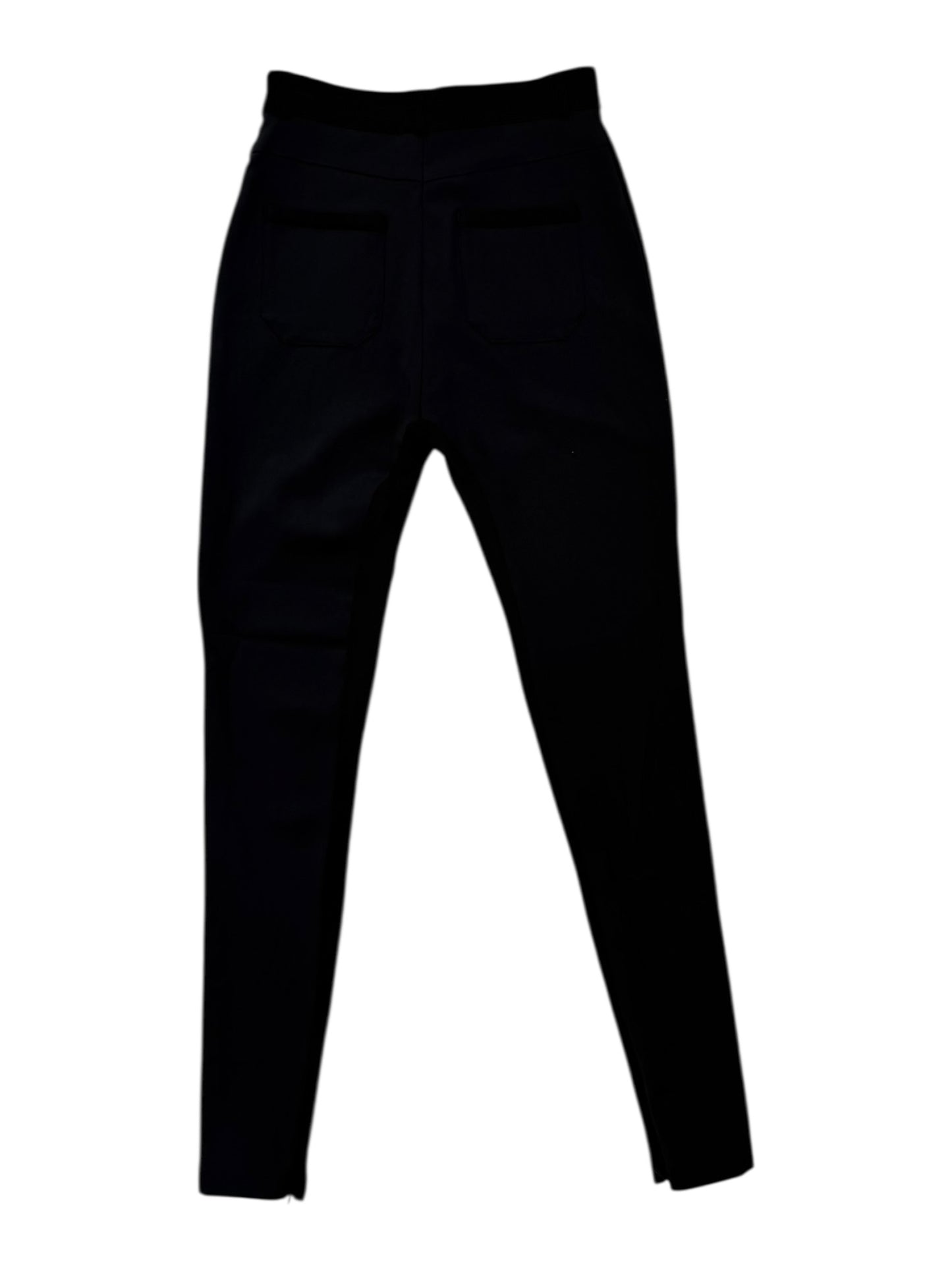 Balenciaga Tailored Black Stretch Trousers – Size 36 – Made in Italy