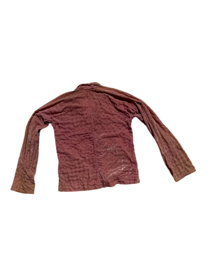 Voyage quilted velvet jacket