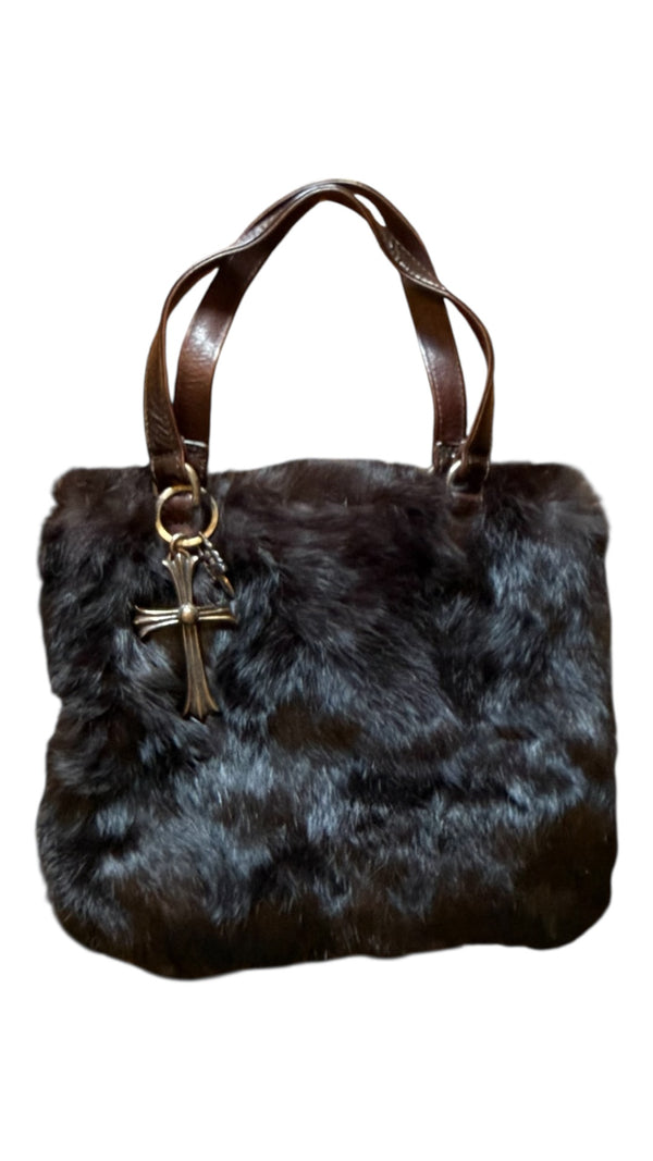Chrome Hearts Fur Bag