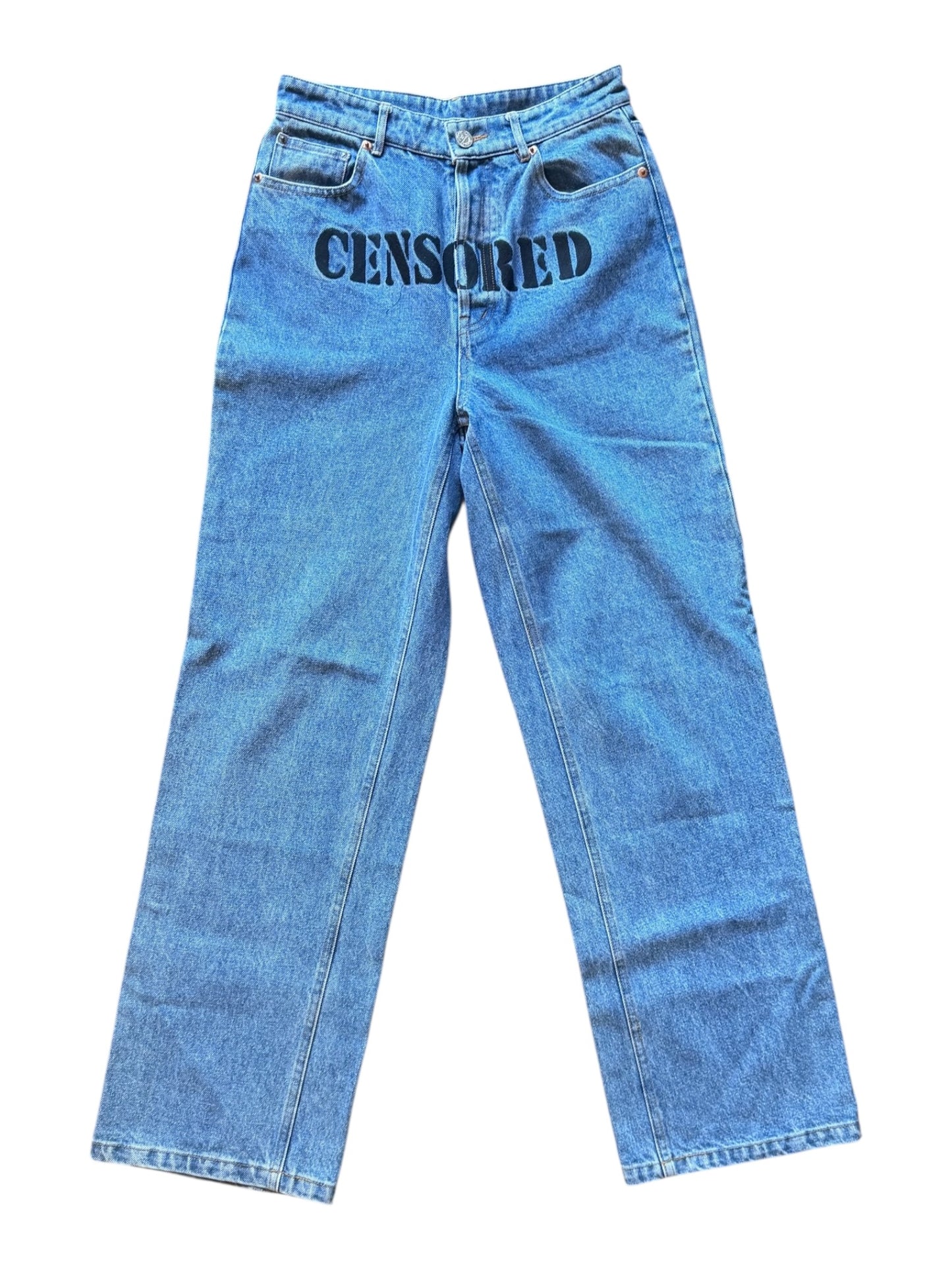 Vetements CENSORED jeans