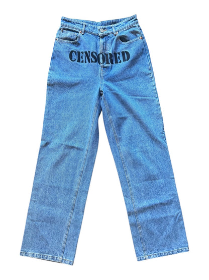 Vetements CENSORED jeans