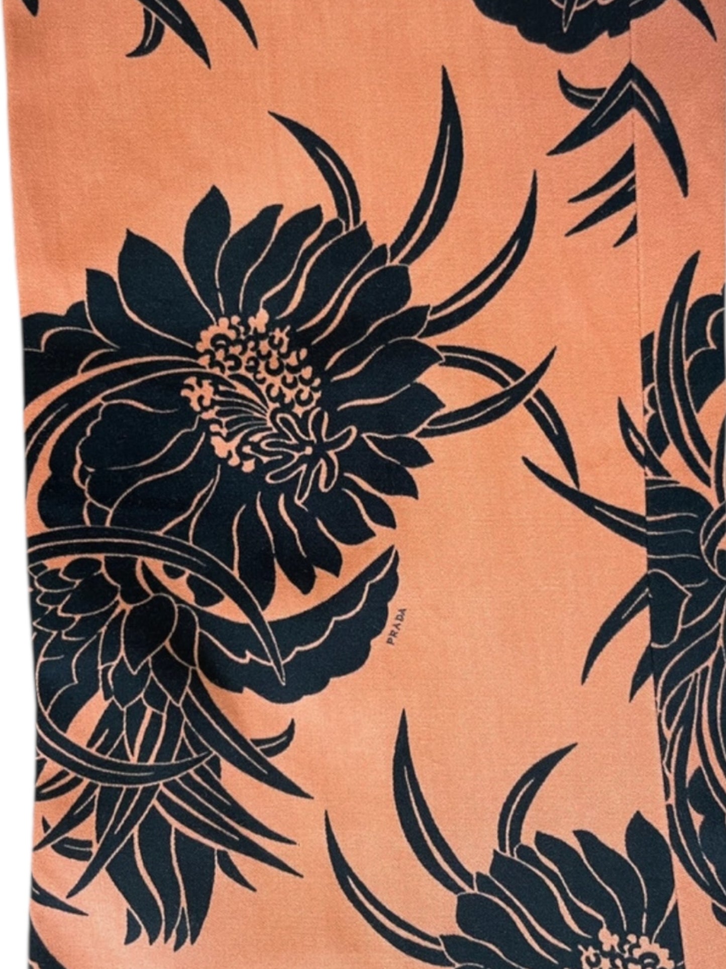 Prada SS14 Tropical Flower Print Trousers