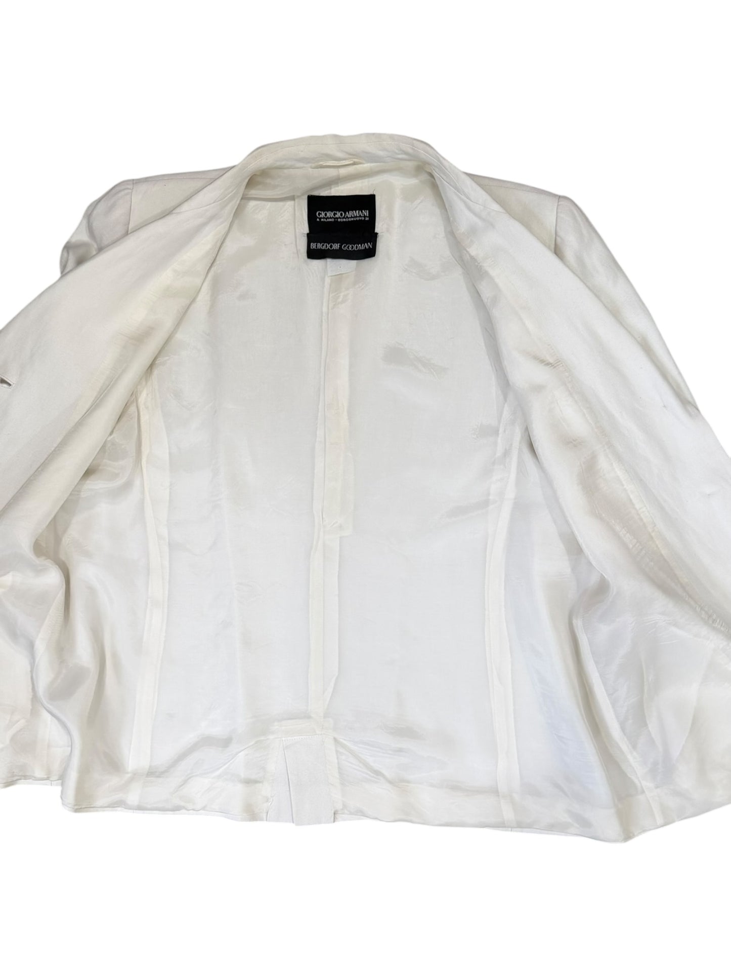 Giorgio Armani Cream Evening Jacket for Bergdorf Goodman