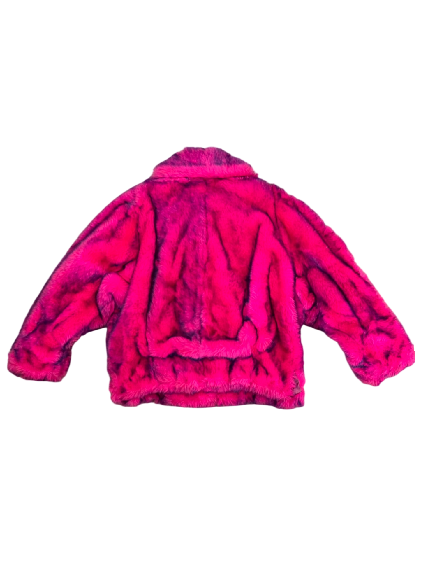 Rare vintage Thierry Mugler Paris faux fur jacket from the Fall/Winter 1985-86 collection