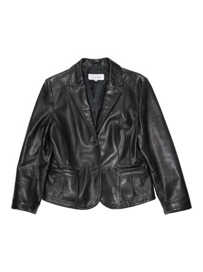 Vintage Calvin Klein Leather Blazer
