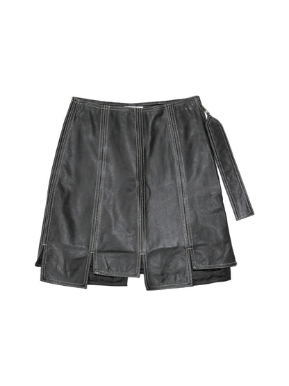 Ganni Leather Skirt