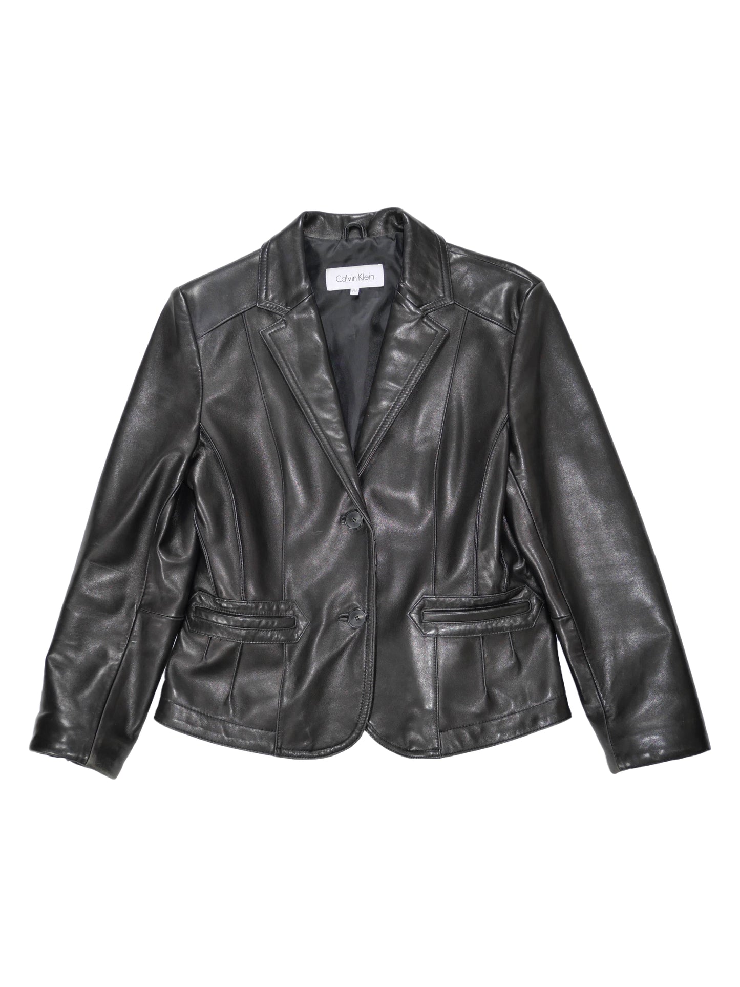 Vintage Calvin Klein Leather Blazer