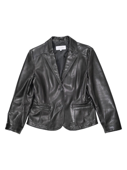 Vintage Calvin Klein Leather Blazer