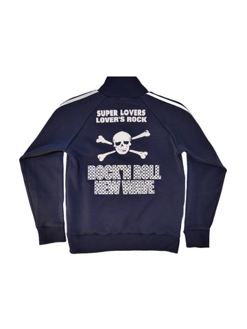 Vintage Super Lovers “Lover’s Rock” Track Jacket – Rare 90s Harajuku Archival Punk Ska Style