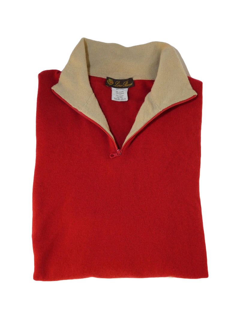 Loro Piana Cashmere Quarter Zip