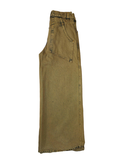 Eckhaus Latta Acid-Wash Wide Leg Jeans