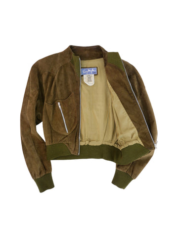 Thierry Mugler Suede Jacket