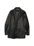 Rare Vintage Kenneth Cole Leather Blazer
