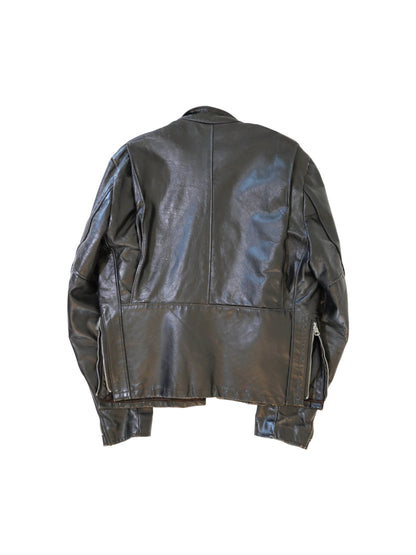 Vintage Leather Motorcycle Jacket