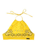 Miu Miu Bandana Halter Top