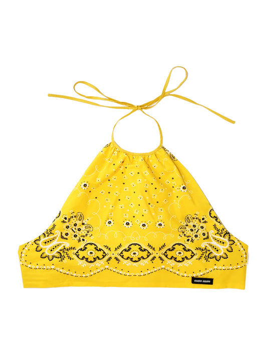 Miu Miu Bandana Halter Top