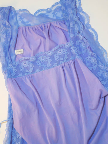 1970's Jeanique Lavender Baby Doll Set (2-Piece)