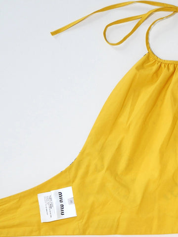 Miu Miu Bandana Halter Top